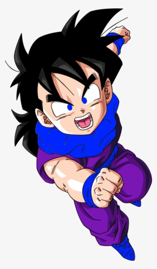 Kid Gohan Colored By Gmaffia D471ye4 2 #7581546