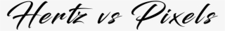 Hertz Vs Pixels Logo #7581670