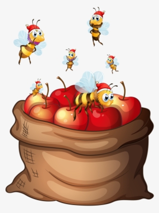 Фотки Abejas, Dibujos Animados, Sacos, Blanco, Pintura, #7582648