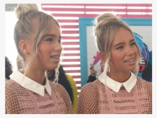 Lisa & Lena Share Twin Stories With Peyton List At #7583928