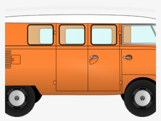 Hippie Clipart Volkswagen Van #7584495