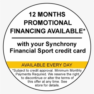 Promotional Financing Available With Your Synchrony #7584976