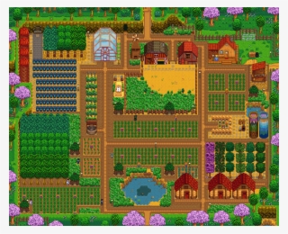 Map Of Bubbagump Farm #7585420