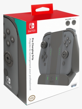 Pdp Nintendo Switch Pro Joy Con Charging Grip, Black, - Xbox 360 #7586485