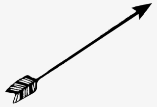 Black Arrow Png Transparent - Slant Line Clip Art #7586751