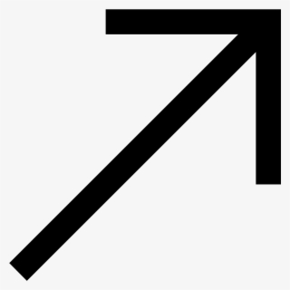 It's An Arrow Pointing Straight Up And Angled To The - Arrow Up And Right #7586915