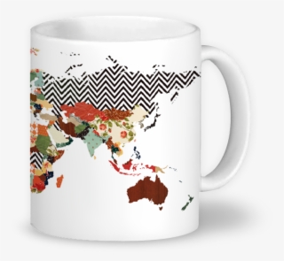 Caneca Mapa Mundi - World Map #7587207