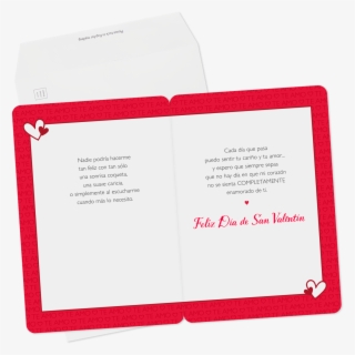 I Love You Jumbo Spanish-language Valentine's Day Card, - Document #7587853
