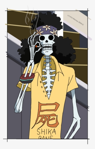 Fanartsoul - One Piece Brook Meme #7588318
