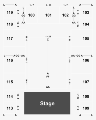Event Info - K Rock Centre Seating Chart #7588604
