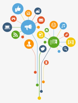 Walmart - Com Media - Connected Social Media Icons #7589647