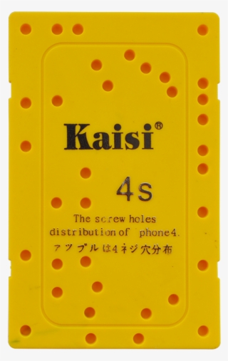 Iphone 4s Screw Pattern Guide, Tools Sp - Kaiser #7591594