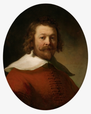 Portrait Of A Man In A Red Coat - Portrait Of A Bearded Man, Bust Length, #7591911