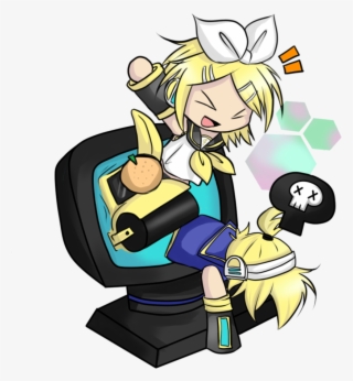 Vector Free Download Image Rin And Doomed Png Adventure - Adventure Time Rin And Len #7595728