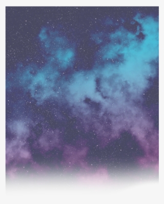 Sticker Galaxy Dark Galaxia Blue Purple Stars Night - Fondos De Pantalla Random #7595797