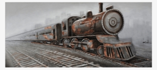 3d Train Painting #7596625