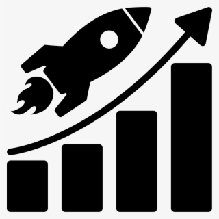 Unlimited Income Svg Png Icon Free Download - Rocket Growth Icon #7597518
