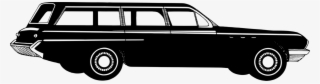 Png Black And White Car Computer Icons Woodie Free - Clip Art Free Station Wagon #7597885