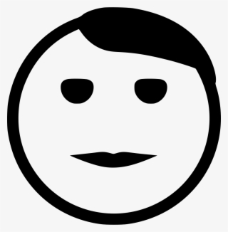 Studious Boy Hair Style Smile Smiley Comments - Smiley #7598276