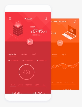 App-screen - Graphic Design #7598310