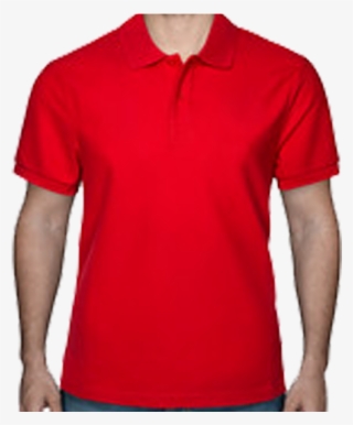Red Polo Shirt Png - Red Polo Shirt Back #7598987