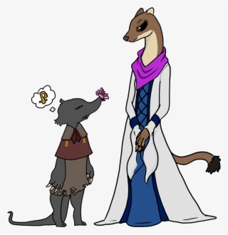 @canadianmerc's Weasel Seamstress Abagail, With Her - Cartoon #7599269