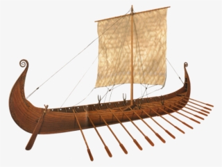 Viking Ship Clipart Transparent - Transparent Png Viking Ship Clipart #7599740