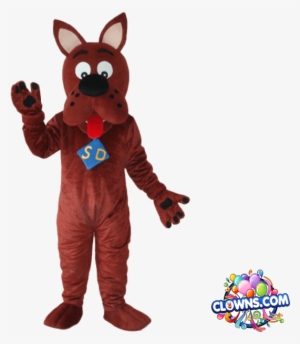 Scooby Doo - Scooby Dog Brown Mascot Costume #760459