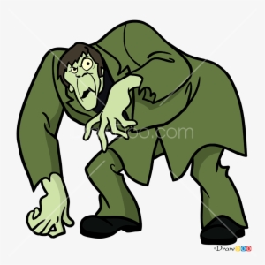 How To Draw The Creeper Scooby Doo Png Creeper From - Scooby Doo Cartoon Monster #761064