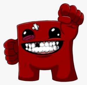 Super Meat Boy By Equilibrik On Deviantart Free Stock - Super Meat Boy Png #762014