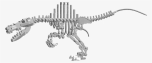 Jurassic World Spino Skeleton - Baryonyx #762246