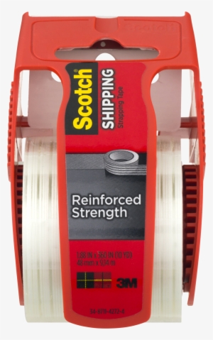 Scotch Reinforced Clear Strapping Tape, 2in #762395 Scotch Reinforced Clear Strapping Tape, 2in #762395