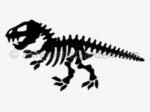 Dinosaur Skeleton Silhouette #762440