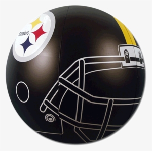 Steelers Logo Png Beach Balls From Small To Giants - Team Sports America Pittsburgh Steelers Beach Ball #762778