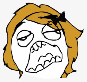 Derpina On Scratch - Rage Comic Faces Girl #763373