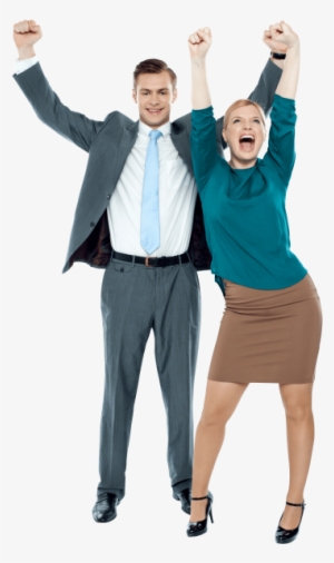 Free Png Love Couple Png Images Transparent - Excited Business People #763565