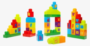 Mega Bloks First Builders 1 2 3 Abc Spell - First Builders Abc Spell #763675