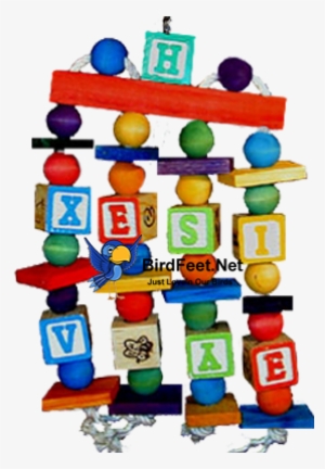 Wood Abc Blocks And Lots To Chew On - Toy #763849