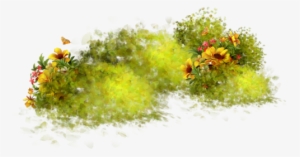 Nature Grass And Flowers Png - Portable Network Graphics #763977