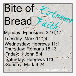 Bite Of Bread Extreme Faith - Peace Love And Music #764155