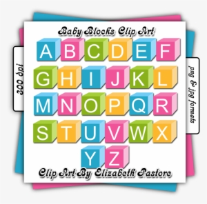 Baby Block Letters Png Svg Free Download #764203