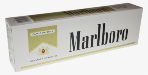 Marlboro Gold King Box - Marlboro Cigarettes, Silver Pack, Menthol, 100's - #764800