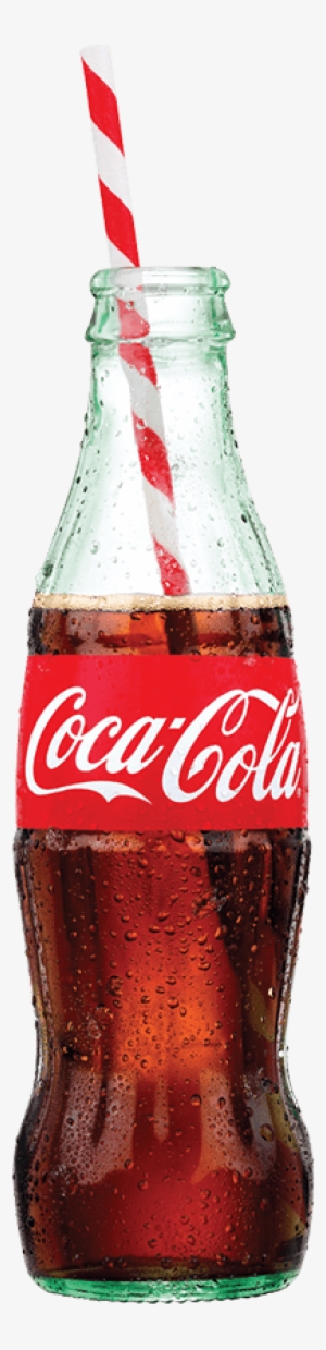 Family Owned Distributor Of Coca-cola Products And - Coca Cola Bottle With Straw #764929
