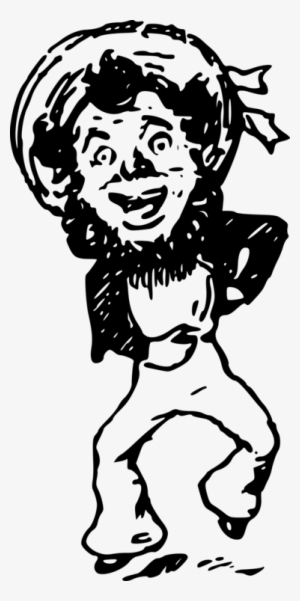 Leprechaun Fairy Visual Arts Drawing Computer Icons - Black White Leprechaun Transparent #765755