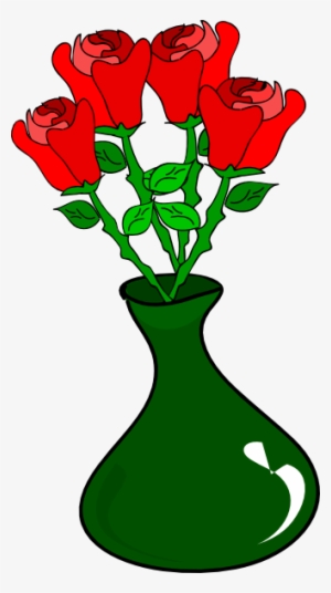 How To Set Use Vase Of Roses Clipart #766677