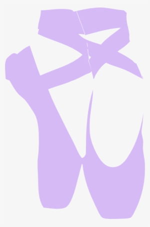Purple Pointe Shoes Clip Art At Clker - Purple Ballet Shoes Clipart #766726