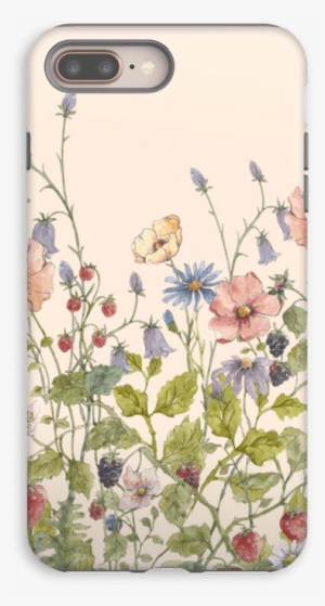 Wild Flowers Case Iphone 8 Plus Tough - Kartka Kwiaty #767369