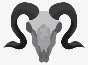 Goat Skull Logo By Carocollins1993 On Deviantart - Goat Skull Logo #768468
