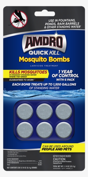 6 Pk - Amdro Quick Kill Lawn Insect Killer Granules 10lb #769166