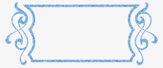 Scrapbook Scrap Element Frame Blank Label - Frame Png Clipart Blue #769737